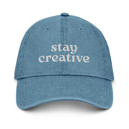 Stay Creative Denim Cap